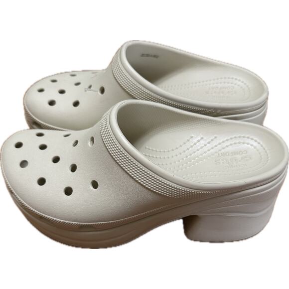 Crocs Siren Clog Bone White Size W11/M9 New - Picture 10 of 11